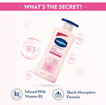 Vaseline Healthy Bright Daily Brightening Even Tone Lotion 600ml