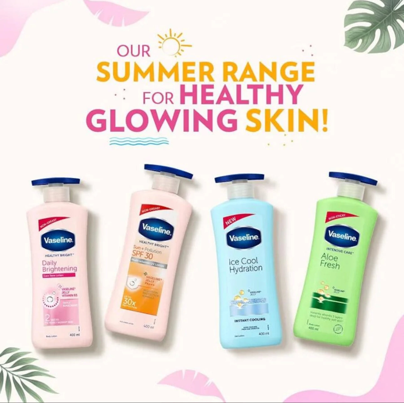 Vaseline Healthy Bright Daily Brightening Even Tone Lotion 600ml