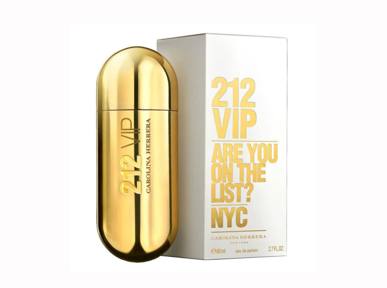 Carolina Herrera 212 VIP | ARE YOU ON THE LIST? NYC  80ml EDP