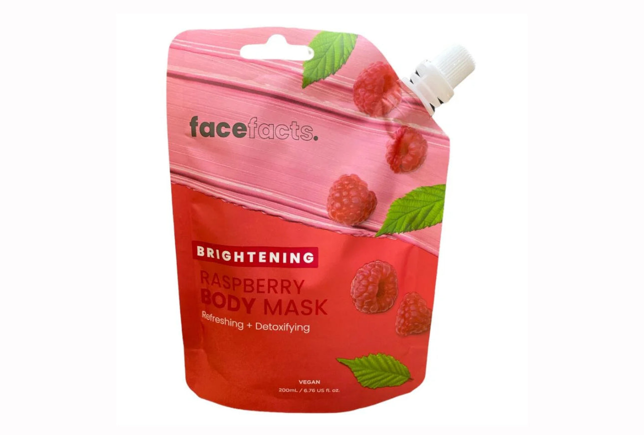 Face Facts Brightening Raspberry Body Mask - 200ml