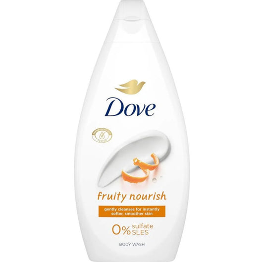 Dove Fruity Nourish 0% Sulfate Body Wash - 450ml