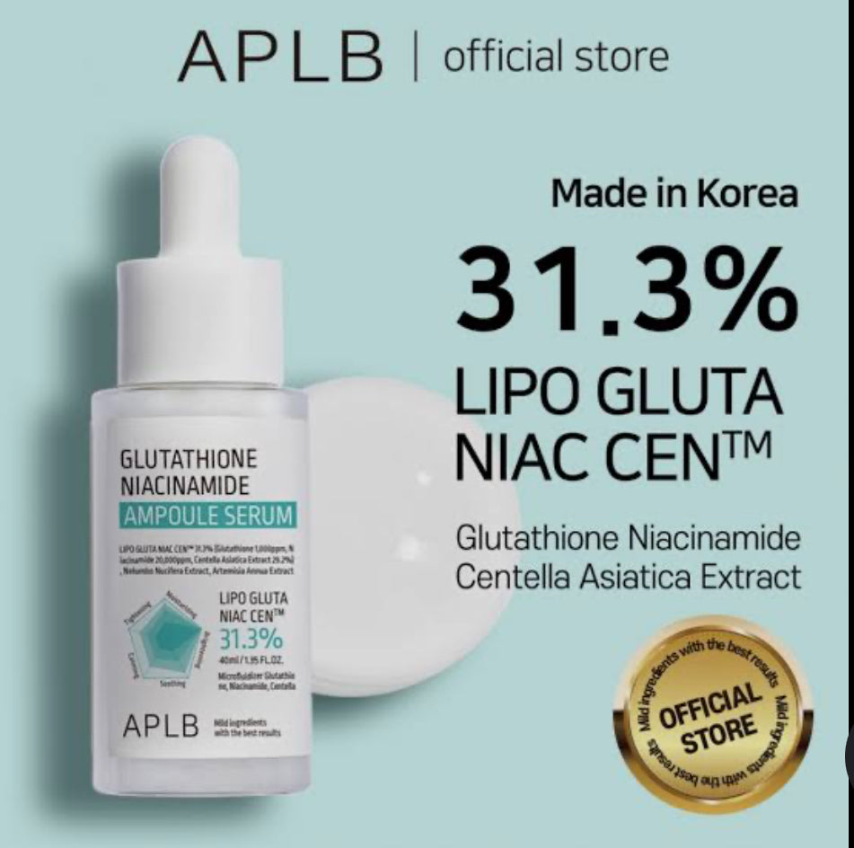 APLB Glutathione Niacinamide Ampoule  Serum 40ml
