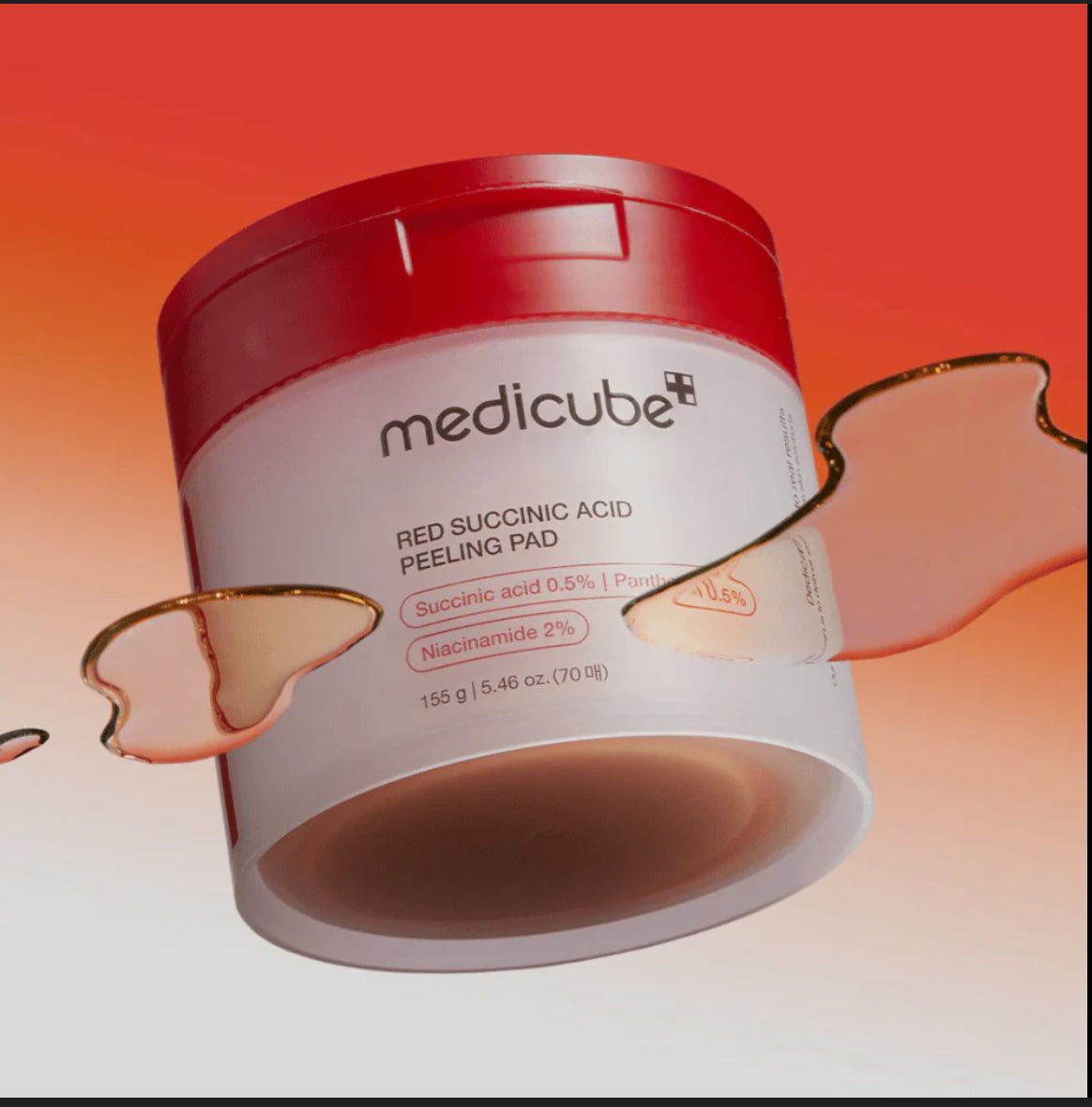 Medicube Succinic Acid Peeling Pads 155g
